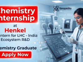 Chemistry Internship at Henkel Careers R&D Internship