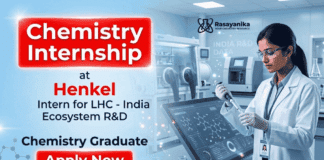 Chemistry Internship at Henkel Careers for R&D Internship Role | Chemistry Graduates Apply Now Chemistry Internship at Henkel Careers R&D Internship