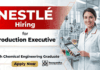 production executive jobs at nestlé careers Chemical Engineering Jobs
