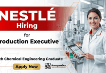 production executive jobs at nestlé careers Chemical Engineering Jobs