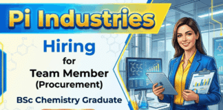 Chemistry Jobs at Pi Industries Careers for R&D Jobs