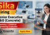 R&D jobs Sika Careers Chemistry Jobs Senior Executive Concrete Research Jhagadia Gujarat