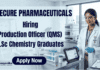 Chemistry jobs Finecure Pharmaceuticals production jobs pharma manufacturing Sanand Gujarat