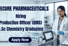 Chemistry jobs Finecure Pharmaceuticals production jobs pharma manufacturing Sanand Gujarat