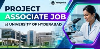 Project Associate Job at UoH for Chemistry Graduates