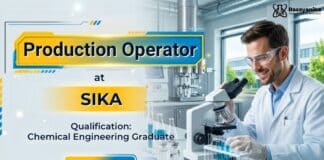 Chemical Engineering Job at Sika | Production Supervisor Job 