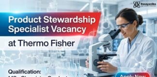 MSc Chemistry Job at Thermo Fisher | Product Stewardship Specialist