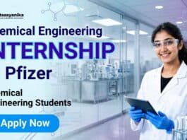Pfizer Careers opens Chemical Engineering Internship opportunity in Smart Lab and pharmaceutical R&D.