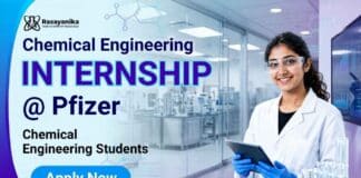 Chemical Engineering Internship at Pfizer Careers | Apply Now Pfizer Careers opens Chemical Engineering Internship opportunity in Smart Lab and pharmaceutical R&D.
