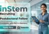 inStem Careers announces Postdoctoral Fellow Jobs for Chemistry Research Jobs in Bengaluru.