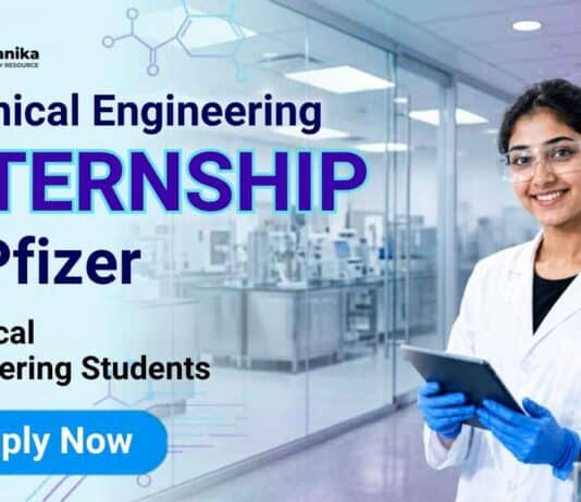 Pfizer Careers opens Chemical Engineering Internship opportunity in Smart Lab and pharmaceutical R&D.