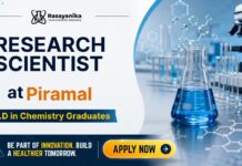 Piramal Hiring Research Scientist | PhD Chemistry Graduates Apply Now Research Scientist at Piramal | PhD Chemistry Job
