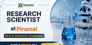 Piramal Hiring Research Scientist | PhD Chemistry Graduates Apply Now Research Scientist at Piramal | PhD Chemistry Job