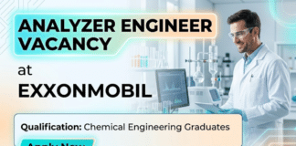 Analyzer Engineer Job at ExxonMobil | Chemical Engineering Jobs