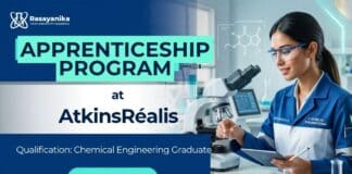 Apprenticeship Program at AtkinsRéalis | Chemical Engineering Graduates Apply Now AtkinsRéalis Apprenticeship Program | Chemical Engineering Apprenticeship