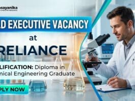 Chemical Engineering Jobs at Reliance | Field Executive Role