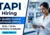 Quality Control Jobs at TAPI for Chemistry Candidates | Apply Now TAPI Hiring for Quality Control Jobs | Chemistry Candidates Apply Now