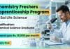 Apprenticeship Program at Sai Life Sciences | Chemistry Freshers Internship