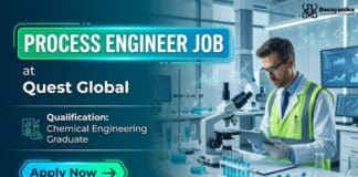 Chemical Engineering Job at Quest Global | Process Engineer Role