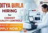 Quality Control Job at Aditya Birla Career for Chemistry Job in Tamil Nadu