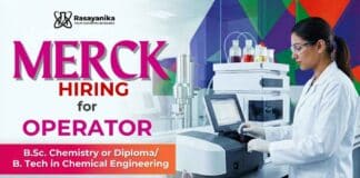 BSc Chemistry Jobs at Merck Career | Operator Hiring in Bangalore BSc Chemistry Jobs at Merck Career for Operator Job in Bangalore
