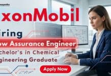 Chemical Engineering Jobs at ExxonMobil | Apply Now ExxonMobil Careers announces Chemical Engineering Jobs for Flow Assurance Engineer professionals in Bangalore.