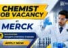 Chemist Job at Merck | MSc Chemistry Graduates Apply Now