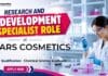 R&D Job at MARS Cosmetics | Chemical Science Career