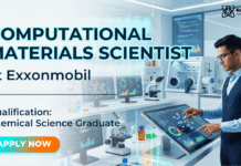 Chemical Engineering Job at ExxonMobil | Computational Materials Scientist Computational Materials Scientist at ExxonMobil | Chemical Engineering Job