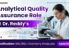 Quality Assurance Job at Dr. Reddy’s Career | MSc Chemistry Graduates Apply Now MSc Chemistry Job at Dr. Reddy’s | Quality Assurance Role