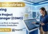Organic Chemistry Jobs at PI Industries Careers | Apply Now PI Industries Hiring Project Manager (CDMO) | Organic Chemistry Jobs