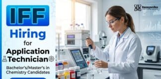 IFF Careers hiring for Chemistry jobs in Cosmetic chemistry jobs role