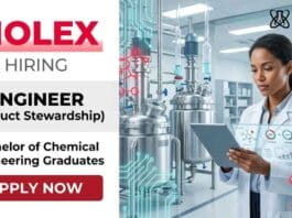 Chemical Engineering Jobs at Molex Careers for Regulatory Jobs in Bangalore