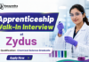MSc Chemistry Jobs at Zydus Lifesciences | Walk-In Interview 