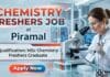 MSc Chemistry Freshers Job at Piramal | R&D Trainee Role