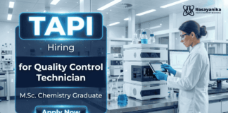 Quality Control Jobs at TAPI Careers | Chemistry Jobs | Apply Now Quality Control Jobs at TAPI Careers for Chemistry Jobs