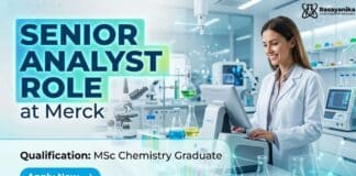 MSc Chemistry Job at Merck | Senior Analyst Role