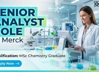 Merck Hiring Senior Analyst | MSc Chemistry Graduates Apply Now MSc Chemistry Job at Merck | Senior Analyst Role