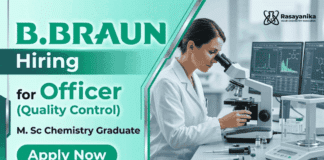 Quality Control Jobs at B.BRAUN Careers. Chemistry Jobs in pharma QC with strong growth, analytical exposure, and compliance experience.