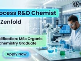 Process R&D Chemist Job at Zenfold | Organic Chemistry Job in Bangalore