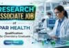 MSc Chemistry Job at Par Health | Research Associate Role 