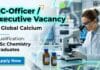 QC Executive at Global Calcium | MSc Chemistry Graduates Attend the Walk-In Drive