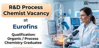 Process Chemist Job at Eurofins | Organic Chemistry Graduates Apply Now