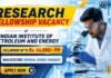 Research Fellowship at IIPE | Government Fellowship