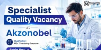 AkzoNobel Hiring QA Specialist | MSc Chemistry Graduates Apply Now MSc Chemistry Job at AkzoNobel | QA Specialist Role