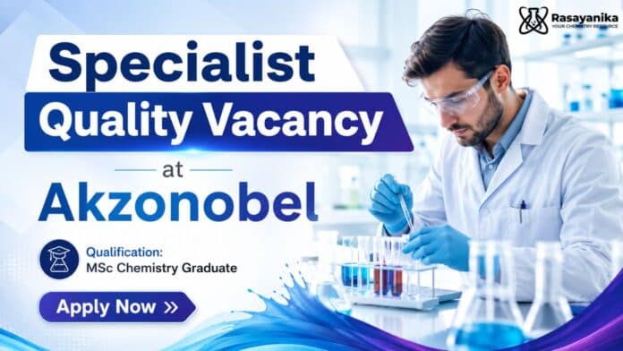 MSc Chemistry Job at AkzoNobel | QA Specialist Role MSc Chemistry Job at AkzoNobel | QA Specialist Role