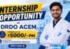 DRDO ACEM Chemical Engineering Internship for UG & PG Students | Stipend Up to ₹5000/- PM Chemical Engineering Internship at DRDO ACEM 2026