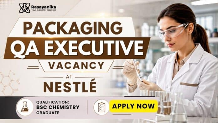 Nestlé Careers: Chemistry Jobs | QA Executive Role Nestlé Careers: Chemistry Jobs | QA Executive Role