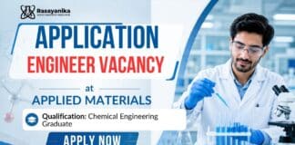 Chemical Engineering Job at Applied Materials | Application Engineer Role