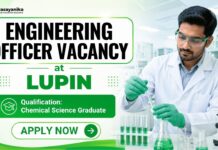 Lupin Hiring Chemical Engineering Graduates | Engineering Officer Role Chemical Engineering Jobs Lupin | Officer Job